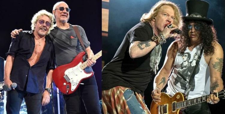 Los astros de The Who compartirán escenario con Guns 'n' Roses | El Diario 24