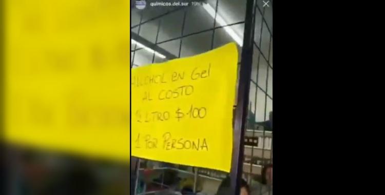 VIDEO: vendían alcohol en gel barato y terminaron clausurados por la municipalidad | El Diario 24