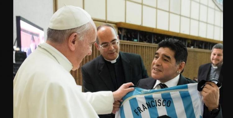 Un poeta en la cancha: los elogios del Papa Francisco a Diego Maradona | El Diario 24