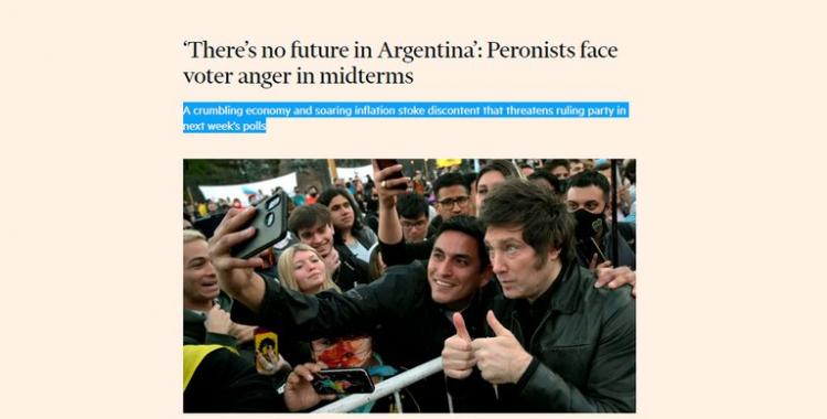 Durísimo artículo del Financial Times sobre el país: No hay futuro en Argentina | El Diario 24