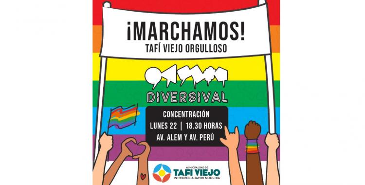 Realizan la primera marcha del Orgullo en Tafí Viejo | El Diario 24