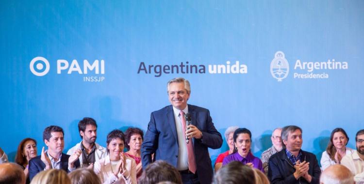 Alberto Fernández encabeza el lanzamiento de un nuevo programa para los afiliados del Pami | El Diario 24