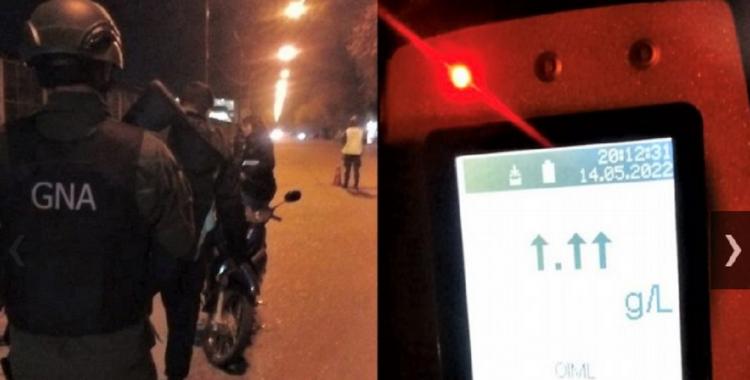 Un motociclista “rompió” el alcoholímetro: “No sé cómo podría manejar la moto” | El Diario 24