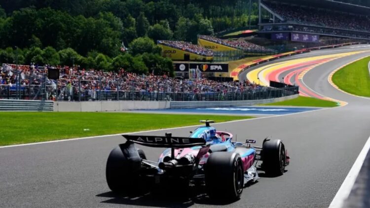 GP de Bélgica: Franco Colapinto salió desde el pit lane en la sprint por un cambio en su auto