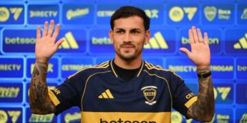 Leandro Paredes Boca Juniors Bombonera Presentación