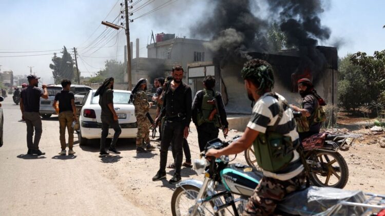 Siria Israel Sweida Guerra Ataques Fuerzas de Seguridad