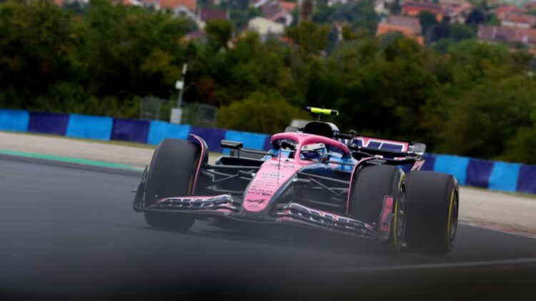 Franco Colapinto cerró el día último en las prácticas libres del GP de Hungría